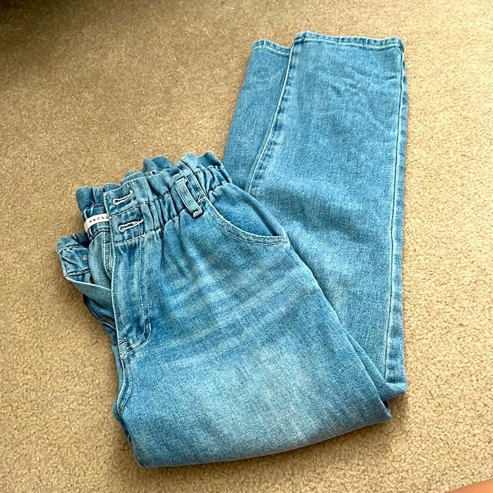 PacSun Scrunch Lightwash Jeans